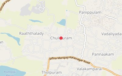 Chulipuram map
