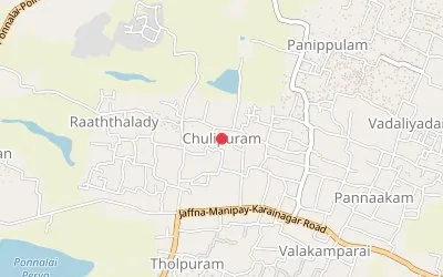 Chulipuram map