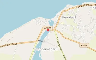 Thondamanaru map
