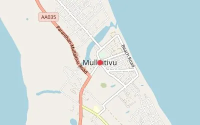 Mullaitivu map