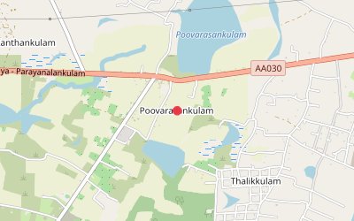Puvarasankulam map