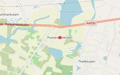 Puvarasankulam map