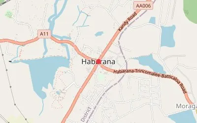 Habarana map