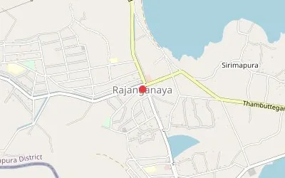 Rajanganaya map