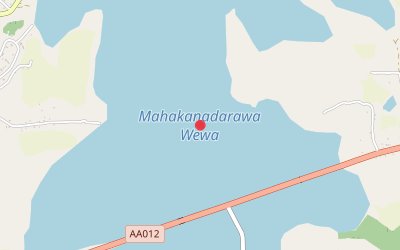 Mahakanadarawa map