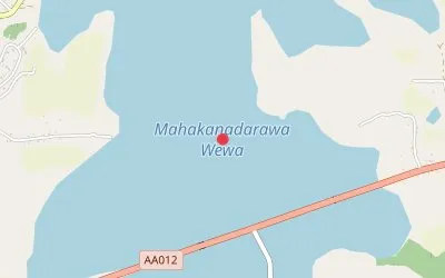 Mahakanadarawa map