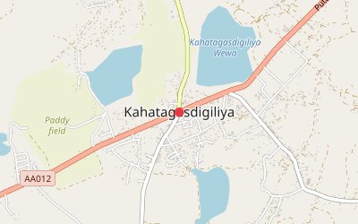 Kahatagasdigiliya map
