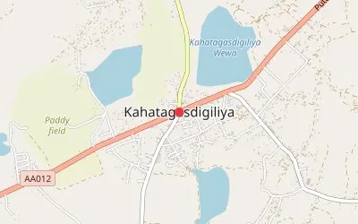 Kahatagasdigiliya map