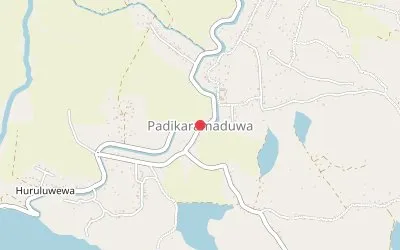 Padikaramaduwa map