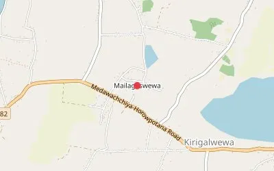 Mailagaswewa map
