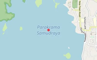 Parakrama Samudraya map