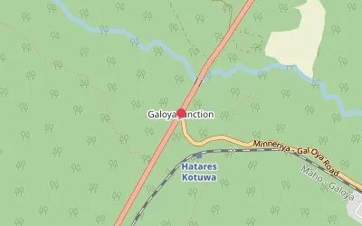 Galoya Junction map