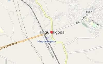Hingurakgoda map