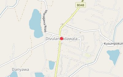 Divulankadawala map