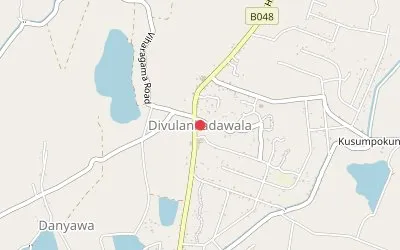 Divulankadawala map