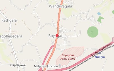 Boyagane map