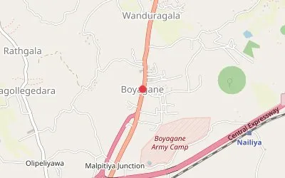 Boyagane map