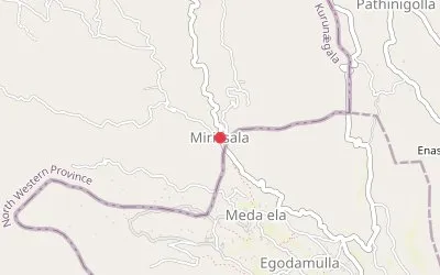 Mirissala map