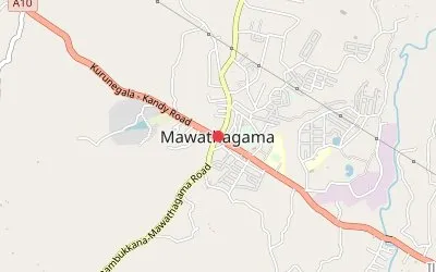 Mawathagama map
