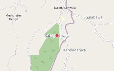 Kahapathwala map