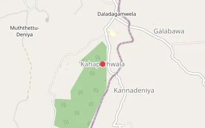 Kahapathwala map