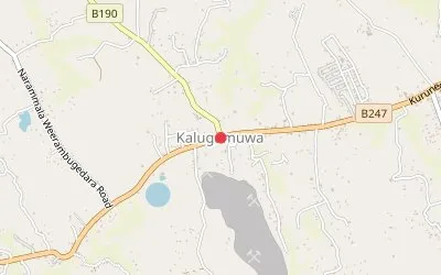 Kalugamuwa map