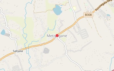 Metiyagane map
