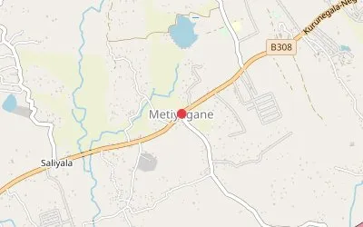 Metiyagane map