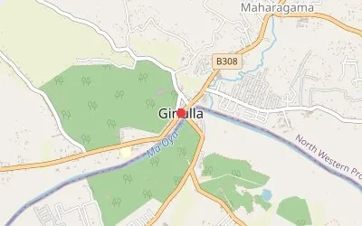 Giriulla map
