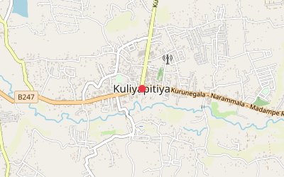 Kuliyapitiya map