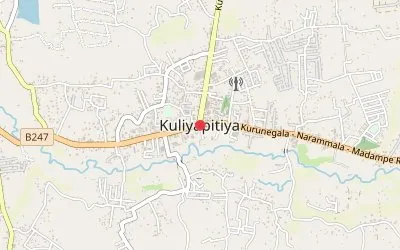 Kuliyapitiya map