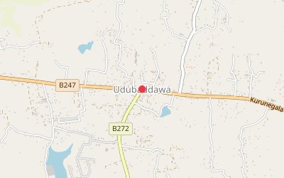Udubaddawa map
