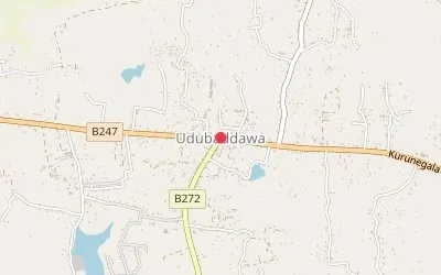 Udubaddawa map