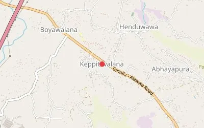 Keppitiwalana map