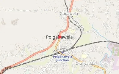 Polgahawela map