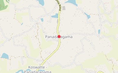 Panadaragama map