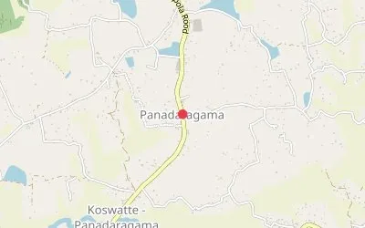 Panadaragama map
