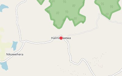 Halmillawewa map