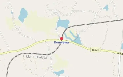 Konwewa map