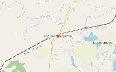 Moragollagama map