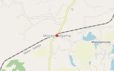 Moragollagama map