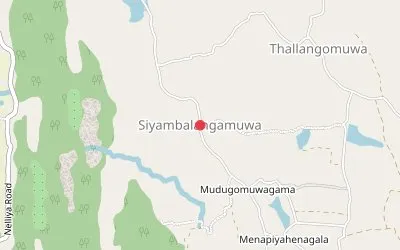 Siyambalangamuwa map