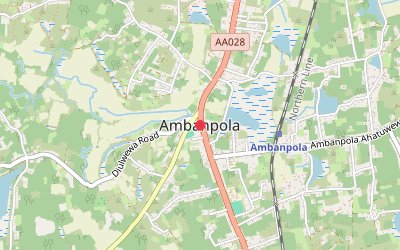 Ambanpola map