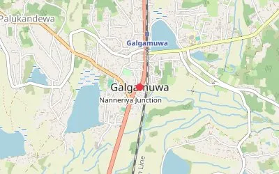 Galgamuwa map