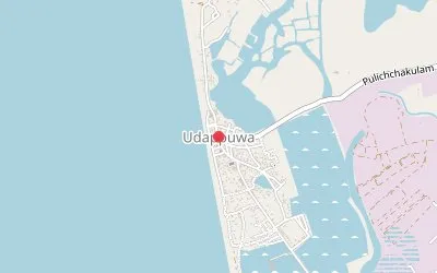 Udappuwa map