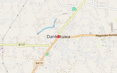 Dankotuwa map
