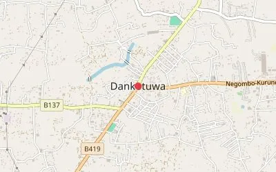 Dankotuwa map