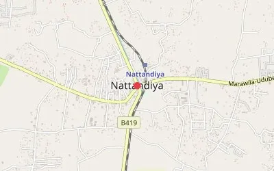 Nattandiya map
