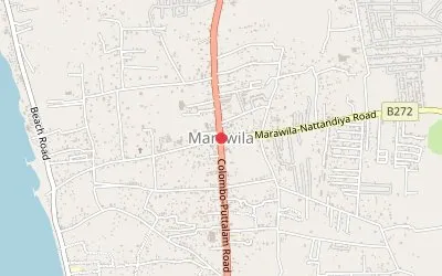 Marawila map