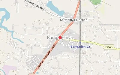 Bangadeniya map